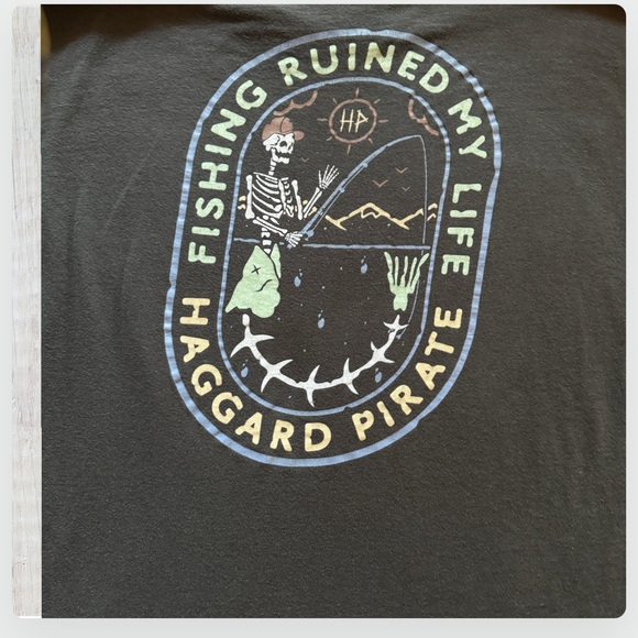 Haggard Pirate "Fishing Ruined my Life" - Picture 1 of 3